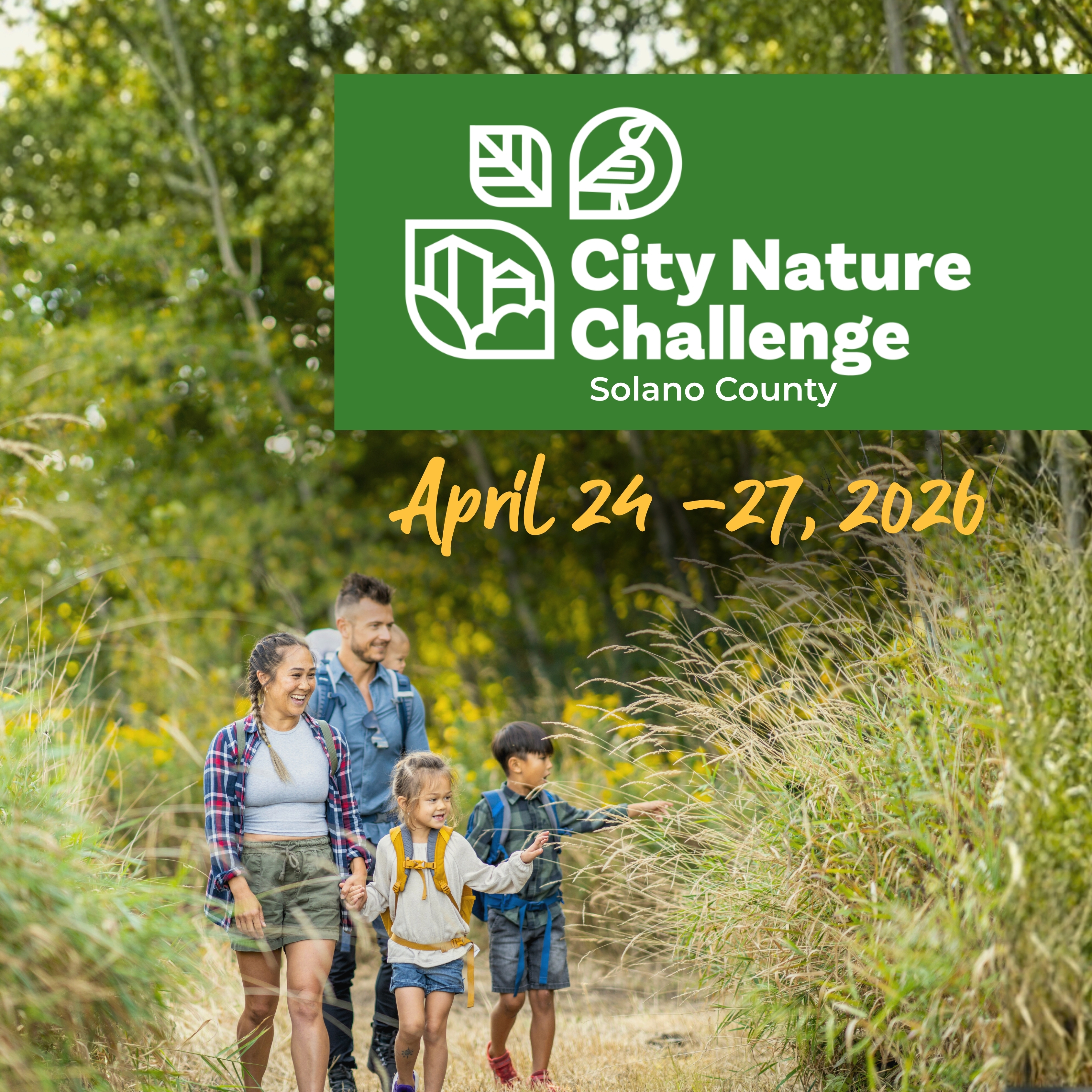 City  Nature Challenge April 24-27, 2026