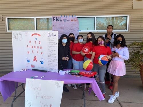 Armijo FNL during Red Ribbon Week