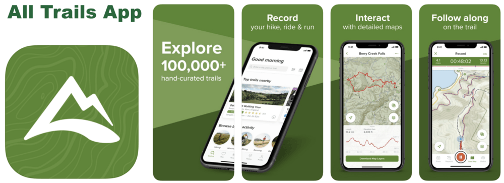 thumbnail of All Trails App